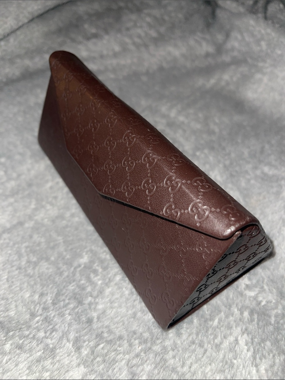 Gucci Brown Monogram Sunglasses Case